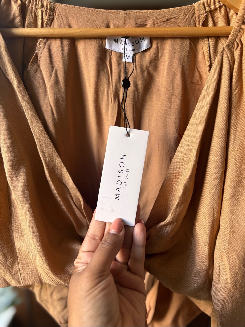 MADISON THE LABEL | NWT tie top | size medium - Picture 5 of 5